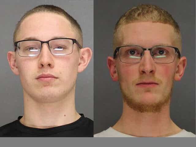 Mugshots of Ryan Desmith and Jordan Salmi